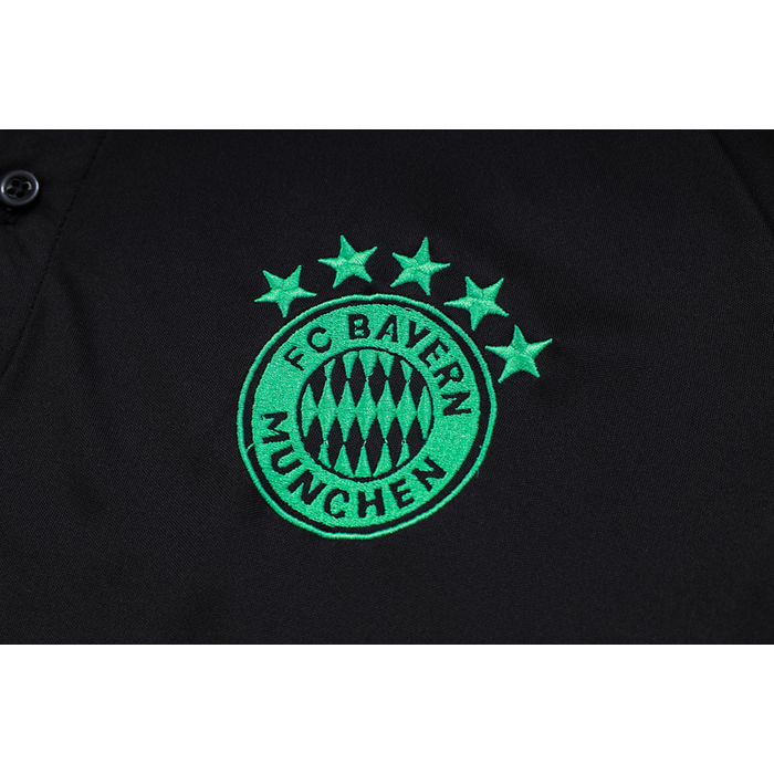 Camiseta Polo del Bayern Munich 23-24 Negro - Haga un click en la imagen para cerrar